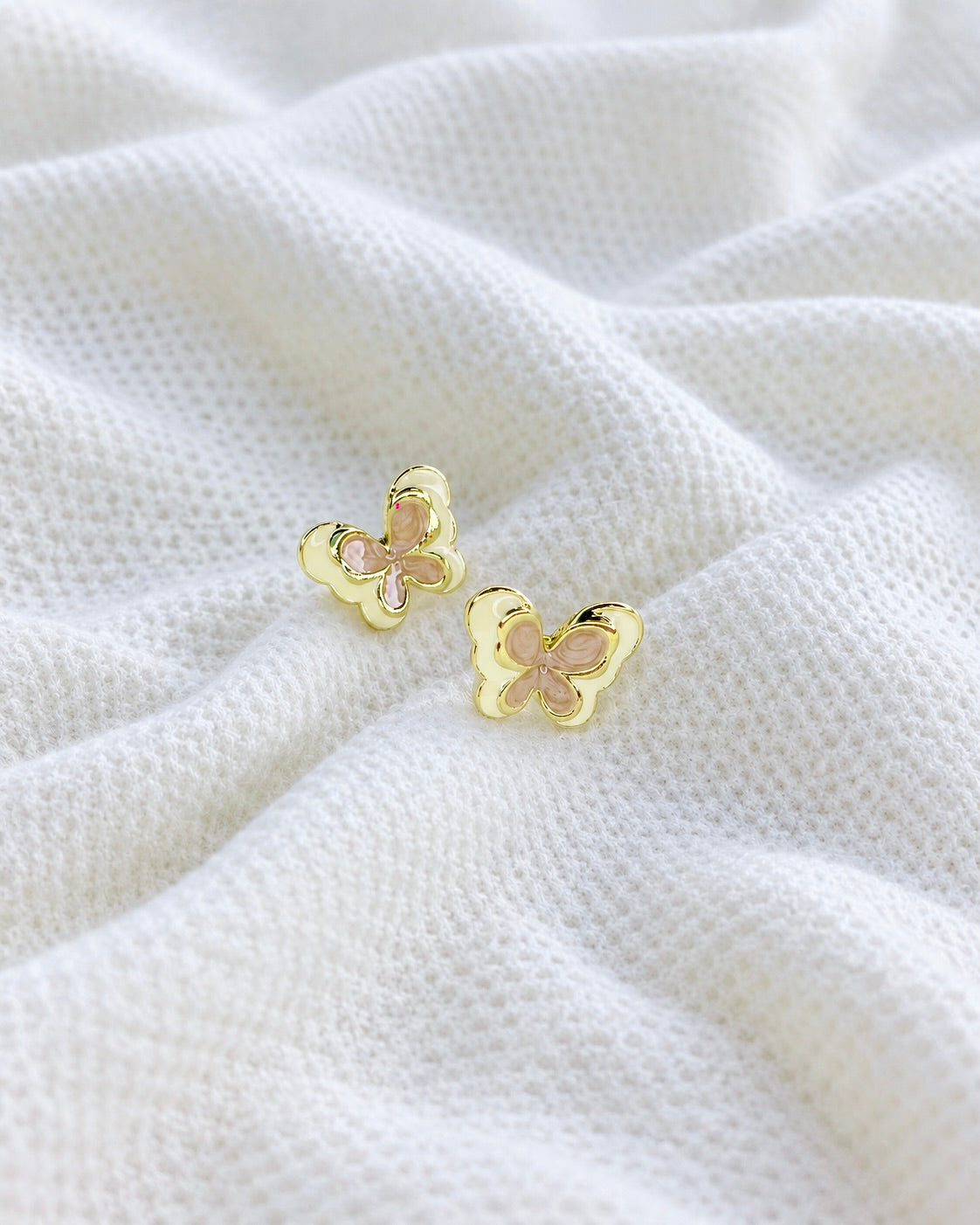 Luna Butterfly Studs