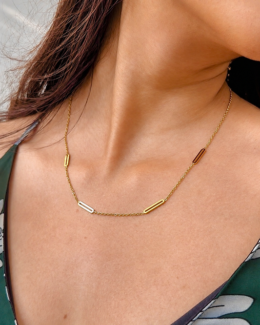 Quadra Link Necklace