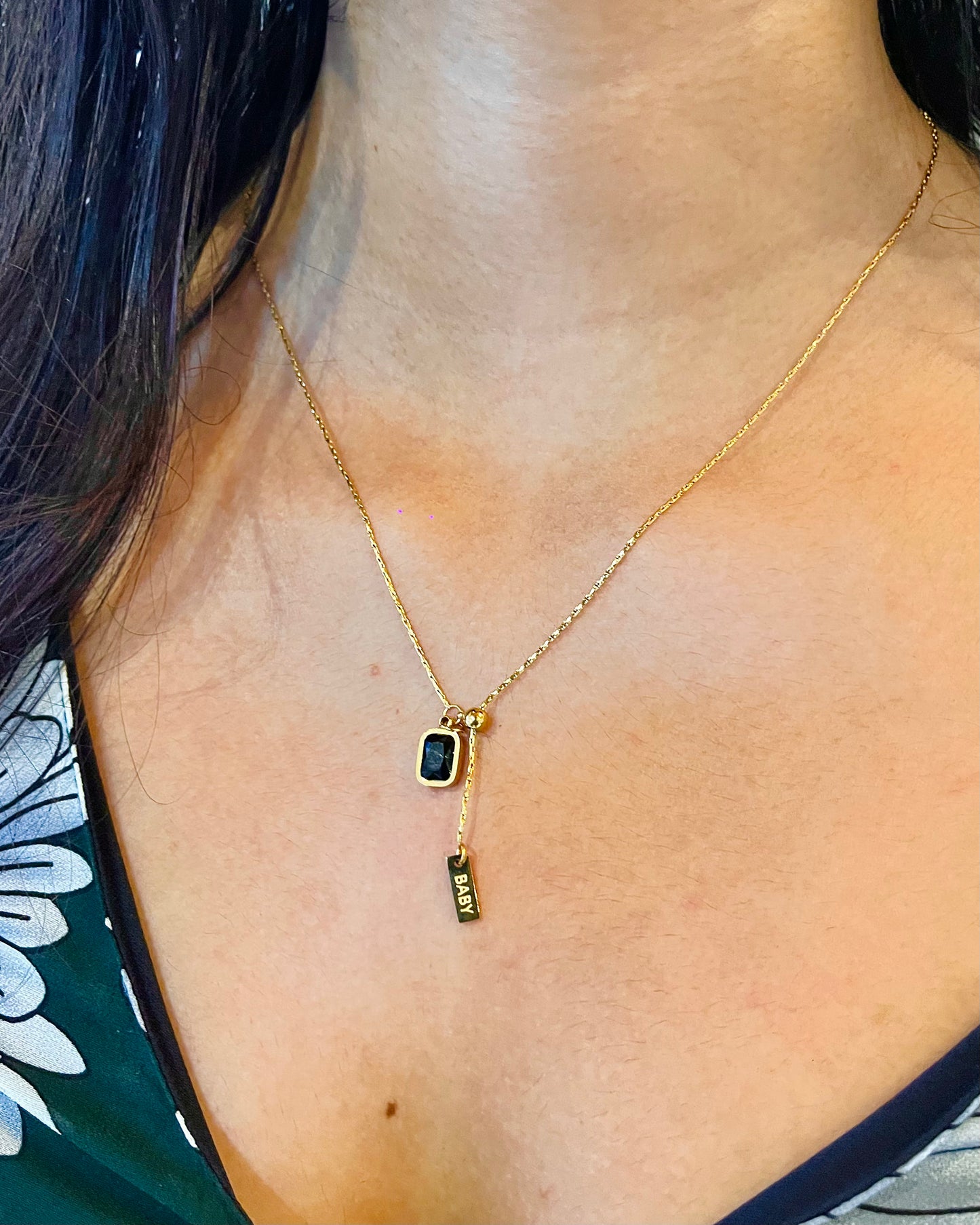 Black Prism Necklace