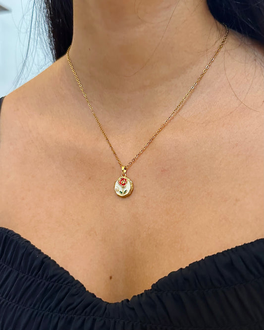 Flora Pendant Necklace