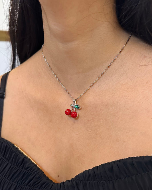 Sweet Cherry Necklace
