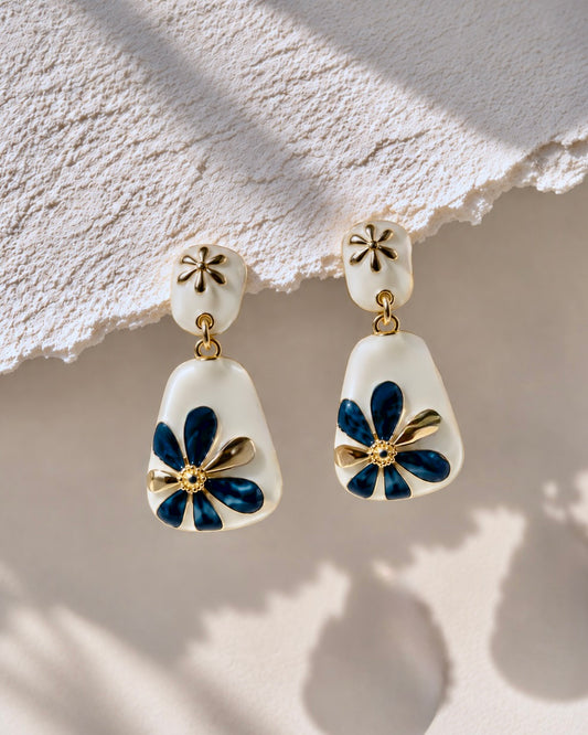 Bloom Shell Earrings