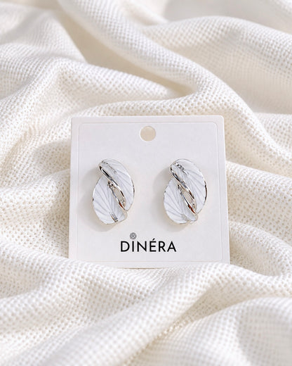 Snow Leaf Earrings