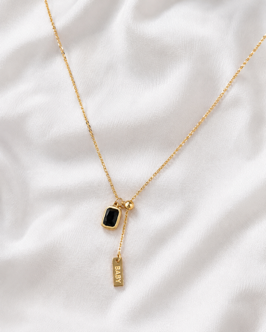 Black Prism Necklace