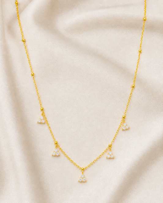 Petal Cluster Necklace