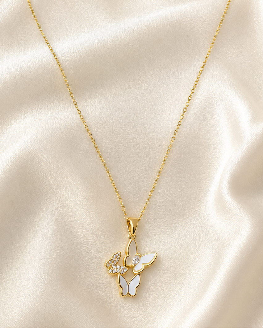 Aurelia Butterfly Necklace