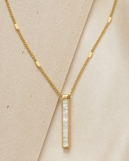 White Cascade Necklace