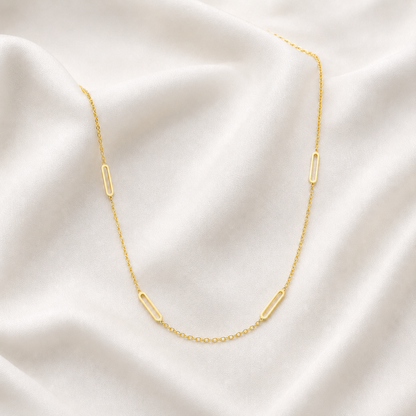 Quadra Link Necklace