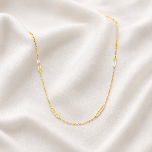 Quadra Link Necklace