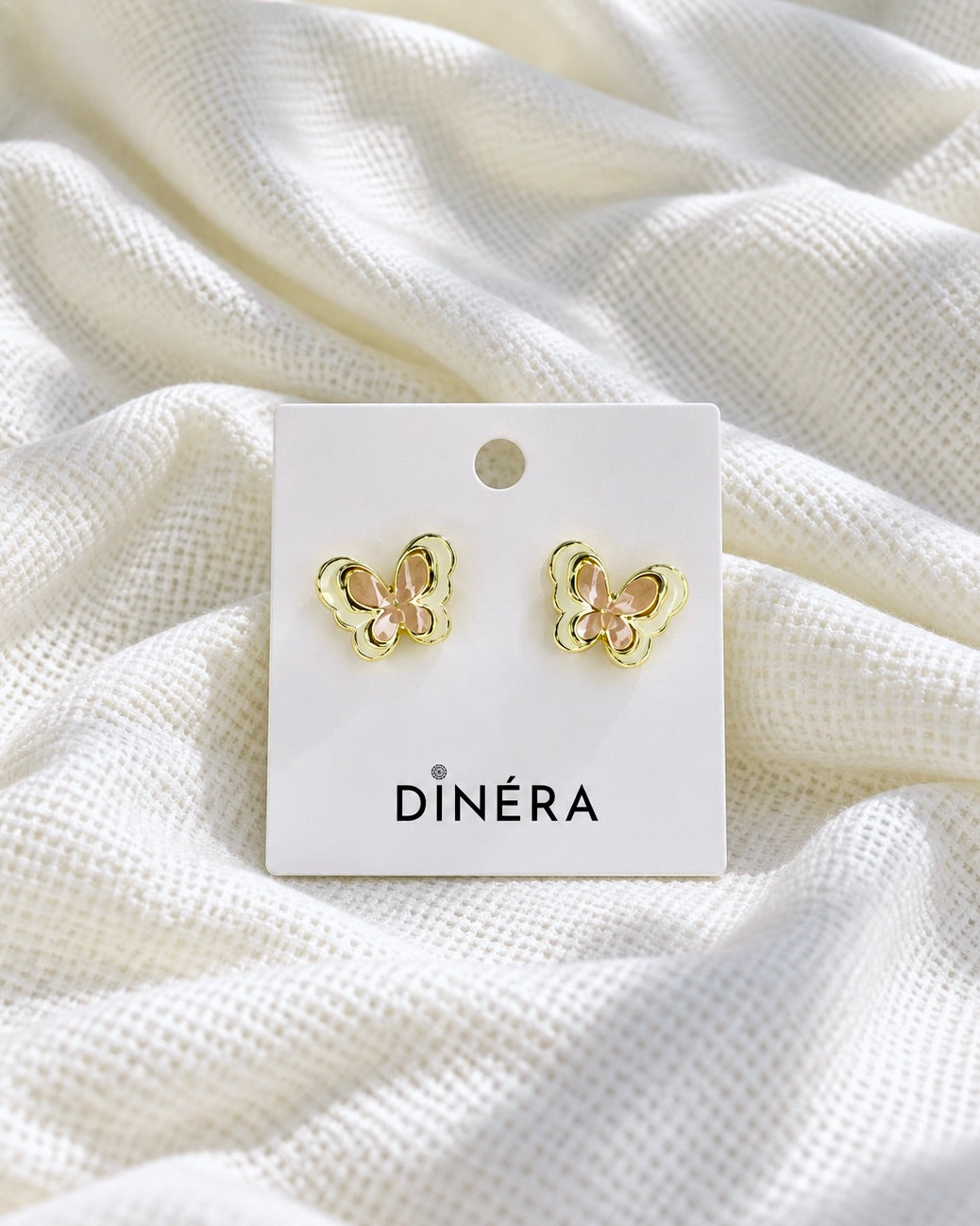 Luna Butterfly Studs