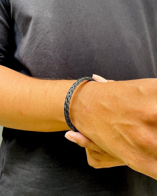 Black Rope Cuff