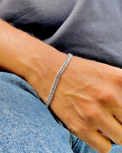 Silver Urban Link Bracelet