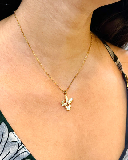 Aurelia Butterfly Necklace