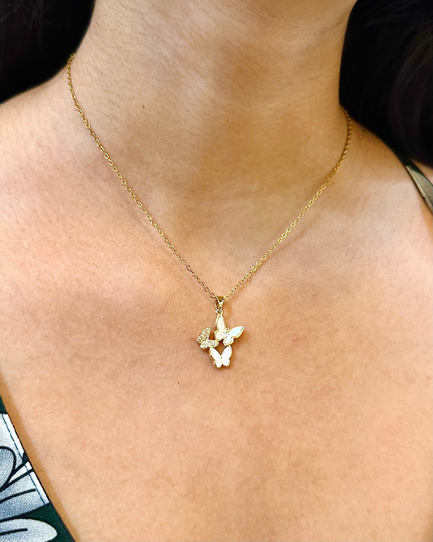 Aurelia Butterfly Necklace
