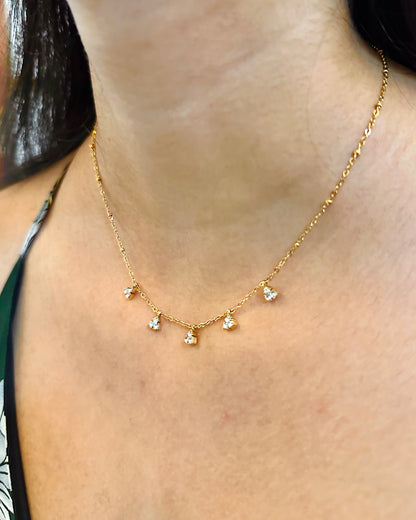 Petal Cluster Necklace