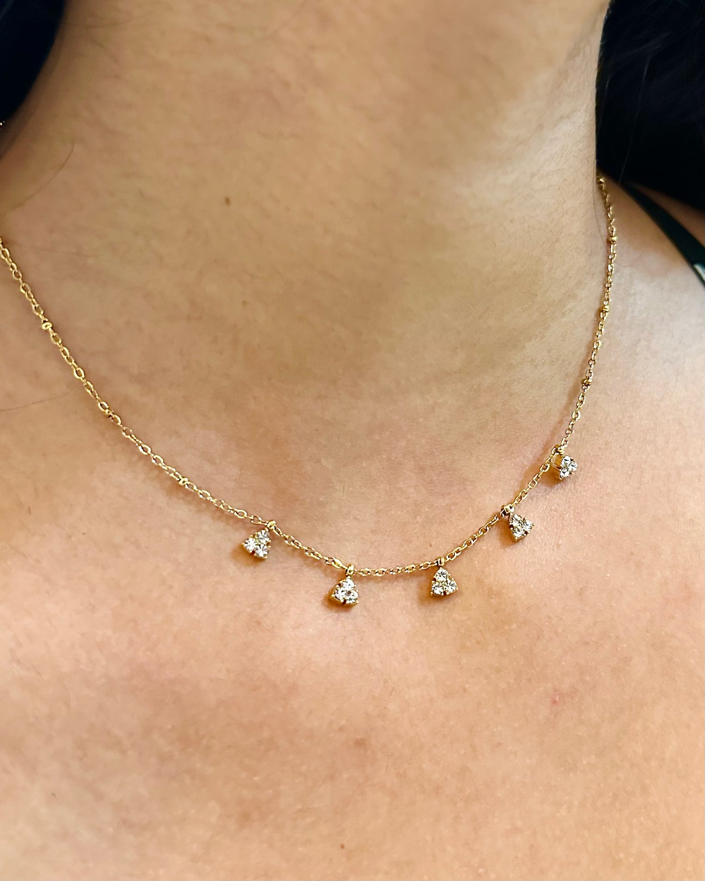 Petal Cluster Necklace