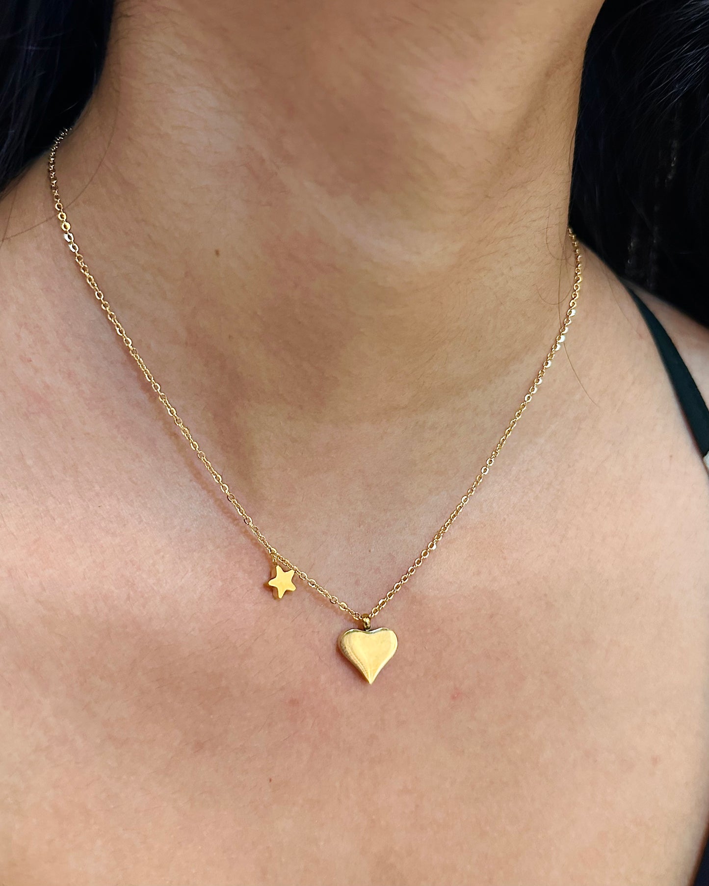 Twinkle Heart Necklace